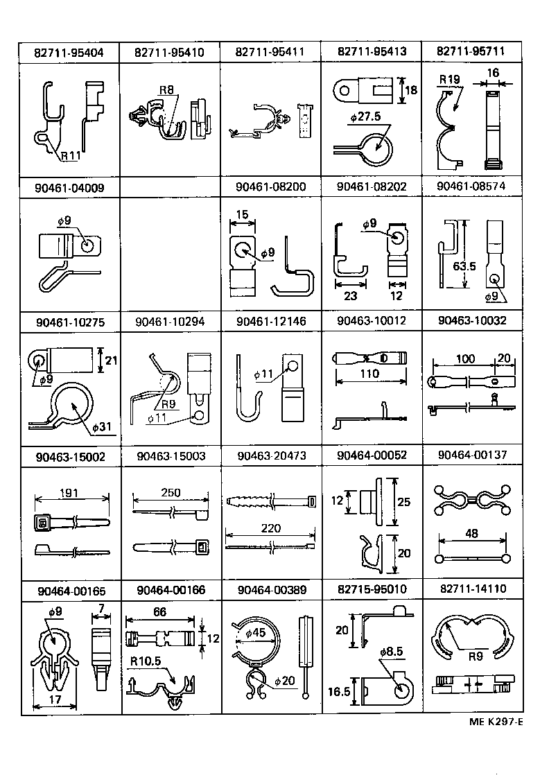82060-26012 WIRE ASSY, ENGINE, NO.2 product image