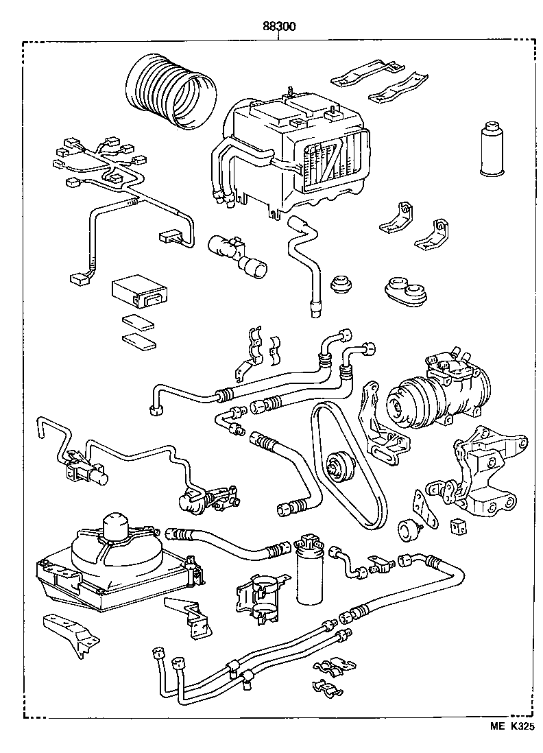 88300-2F370 COOLER & ACCESSORY ASSY product image