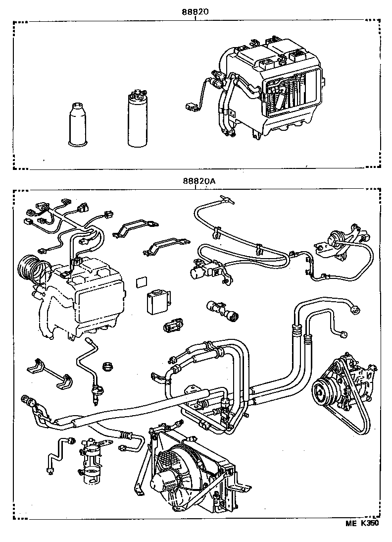 88300-25071 COOLER & ACCESSORY ASSY product image