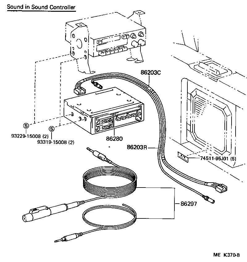 86100-90K00 RECEIVER ASSY, RADIO product image