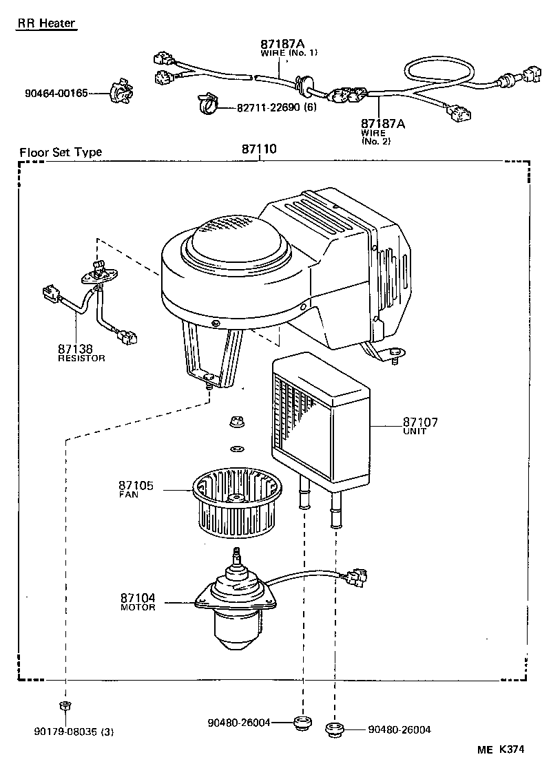 87110-95J07 HEATER ASSY product image