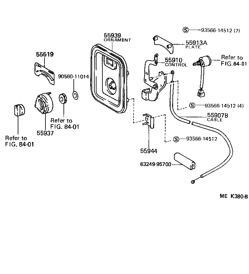 58703-95J00 COVER, HEATER DUCT HOLE product image
