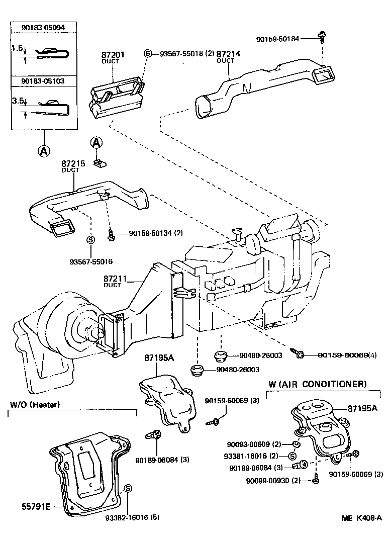 58703-95J00 COVER, HEATER DUCT HOLE product image
