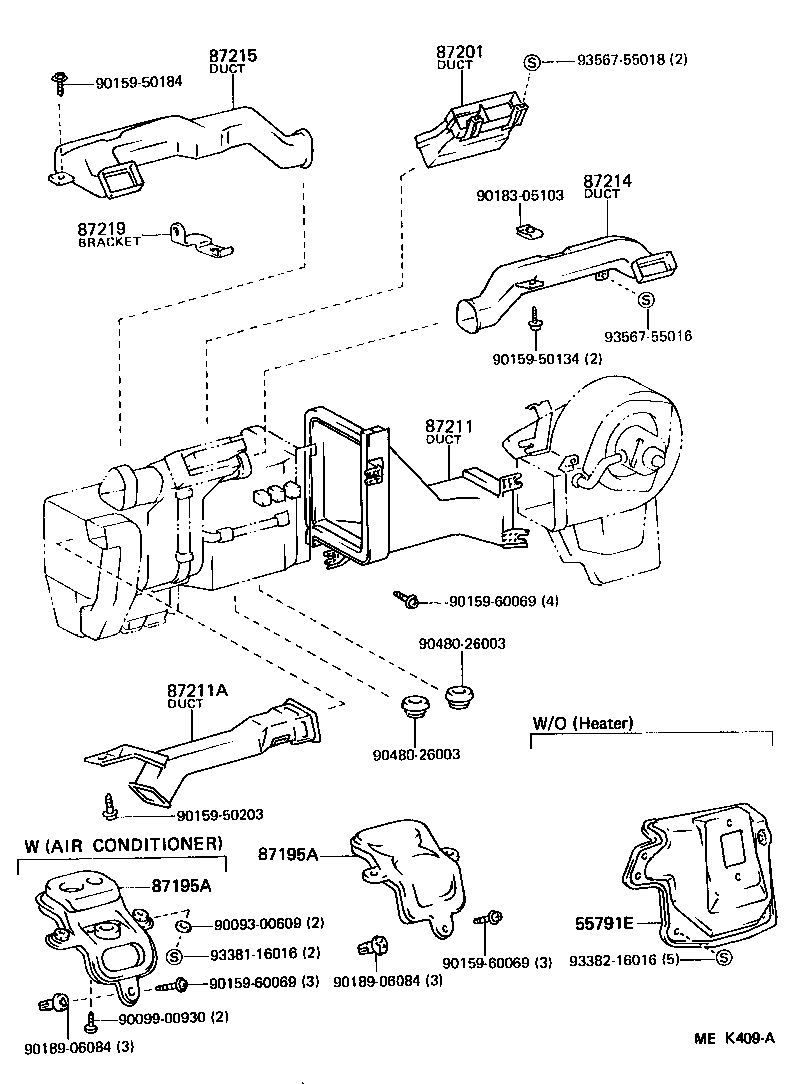 58703-95J00 COVER, HEATER DUCT HOLE product image