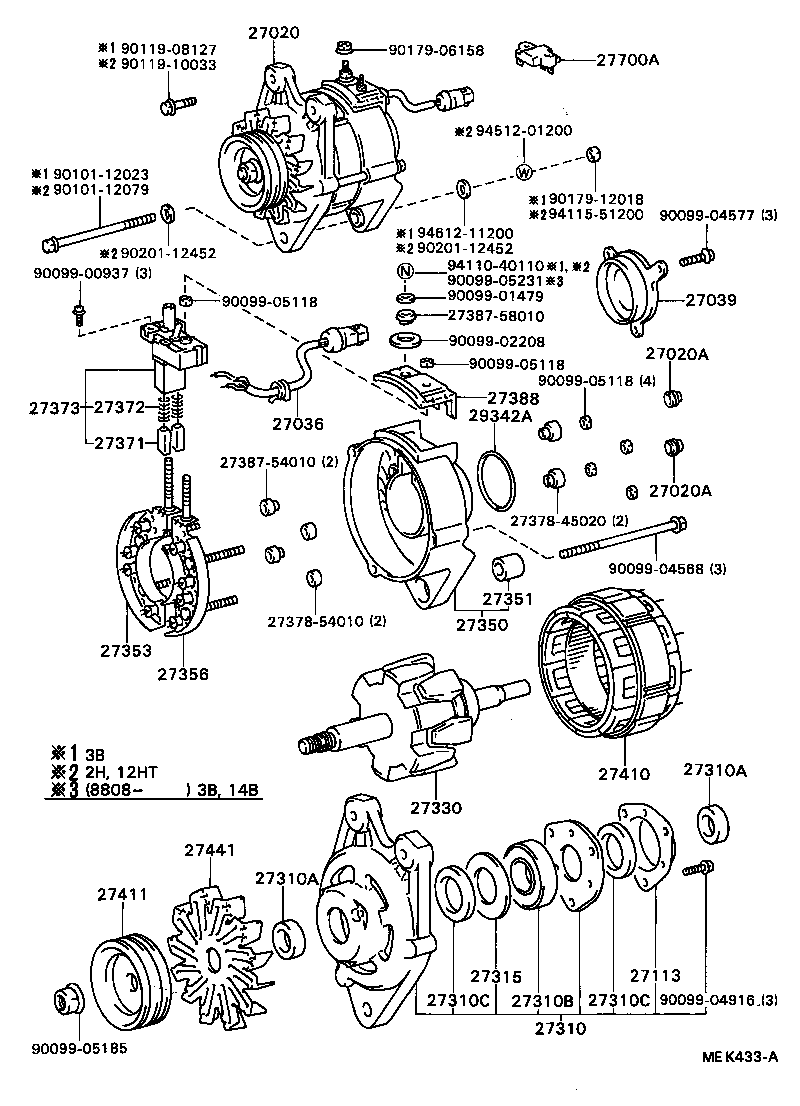 27039-17100 COVER, ALTERNATOR REAR END product image