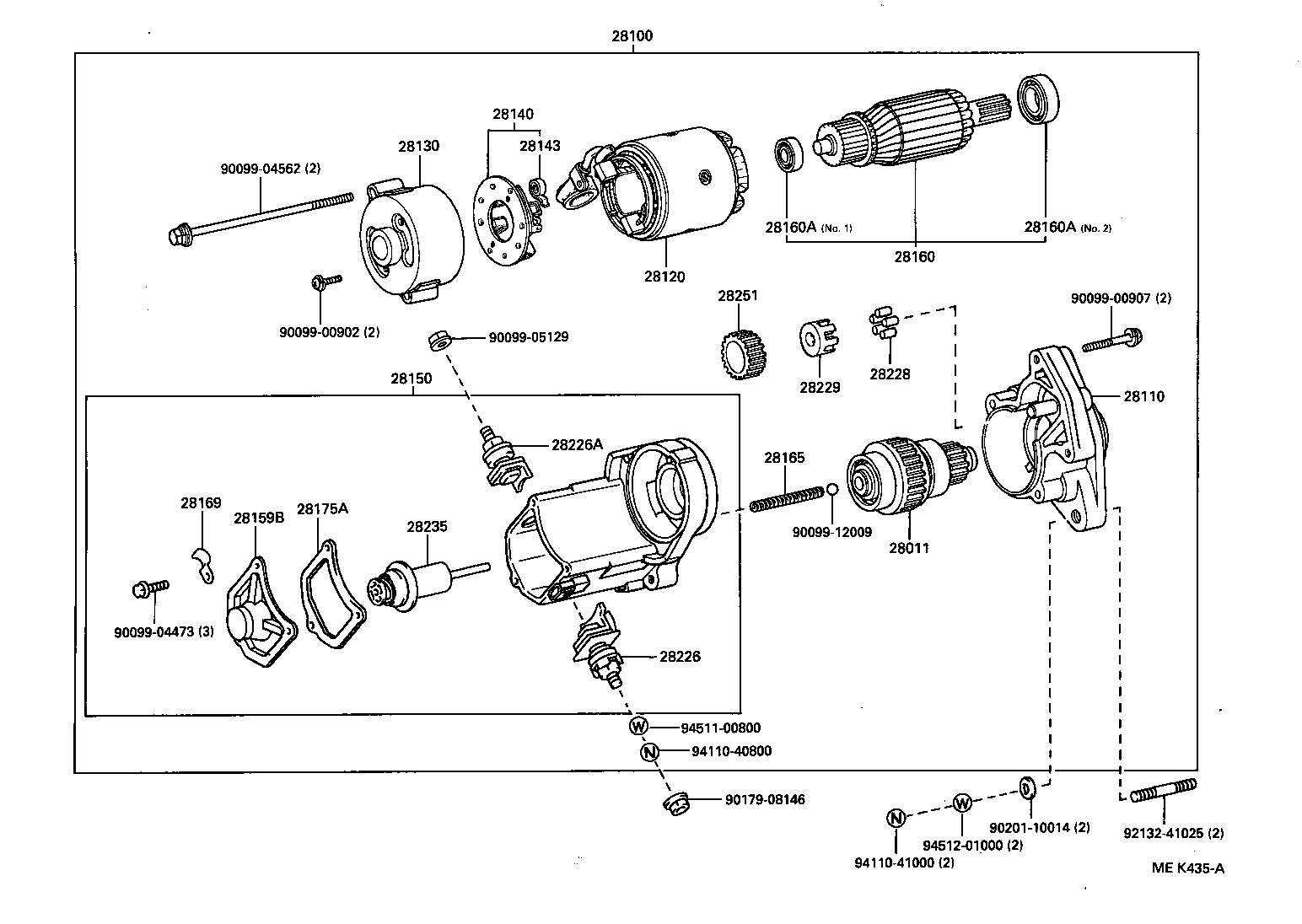 28110-51041 HOUSING ASSY, STARTER DRIVE product image