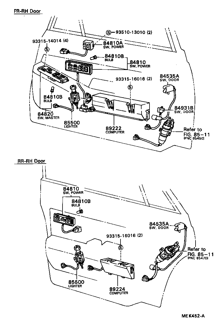 84140-40030 SWITCH ASSY, HEADLAMP DIMMER product image