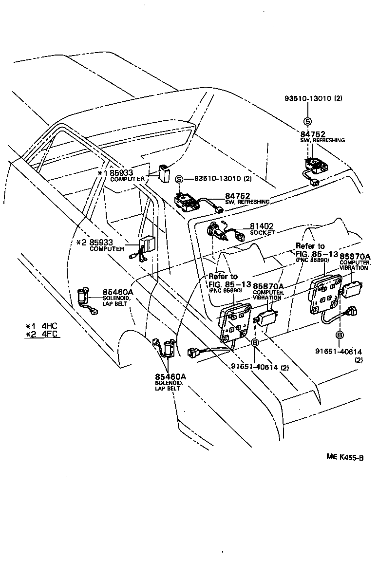 84140-40030 SWITCH ASSY, HEADLAMP DIMMER product image