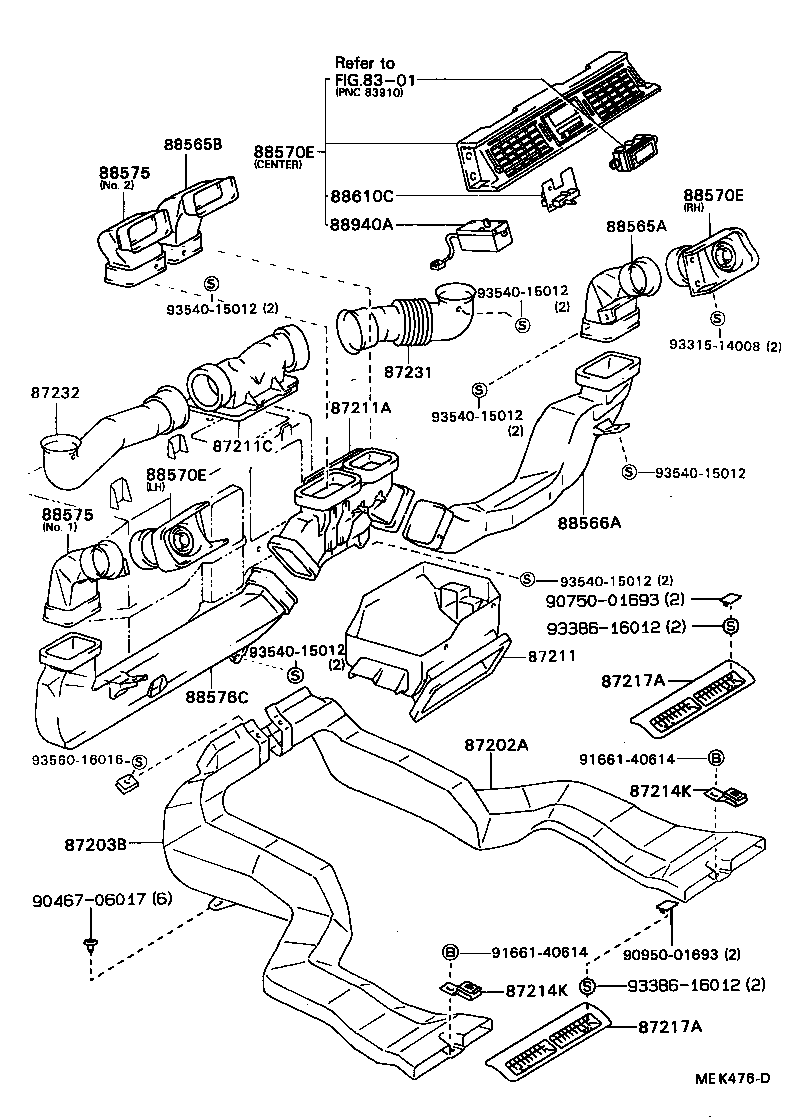 55902-40020 CONTROL SUB-ASSY, HEATER product image