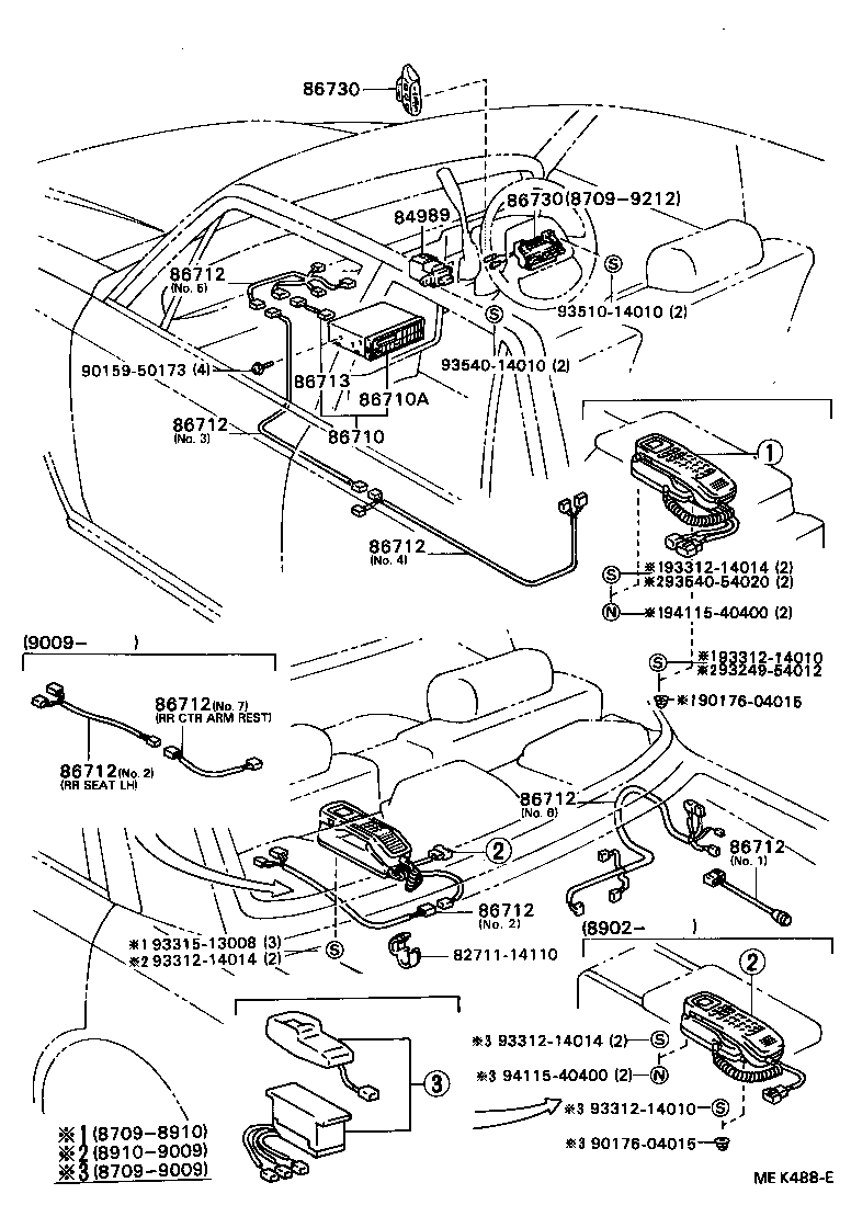 86720-40010 MOBILEPHONE ASSY product image