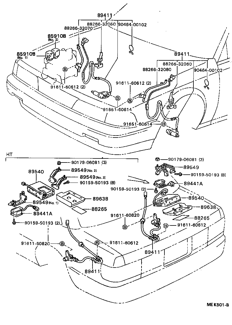 89541-32010 COMPUTER ASSY, SKID CONTROL product image