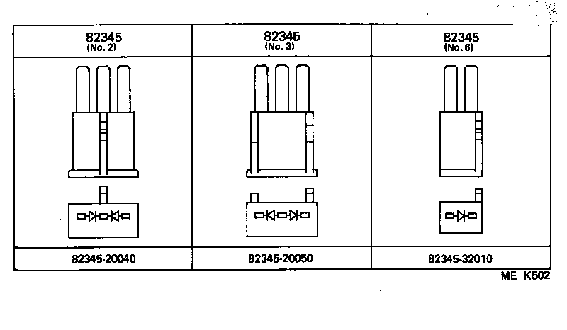 82817-32310 PROTECTOR, WIRING HARNESS, NO.2 product image
