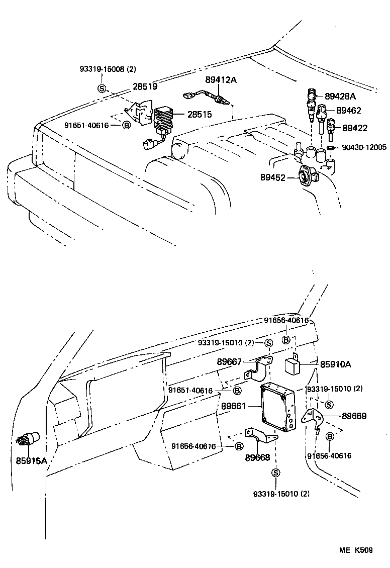 89428-14070 SWITCH, WATER TEMPERATURE (FOR E.F.I) product image