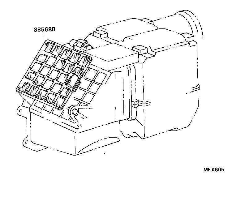 88648-95414 WIRING, COOLER, NO.1 product image