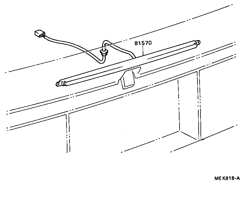 81570-24010 LAMP ASSY, CENTER STOP product image
