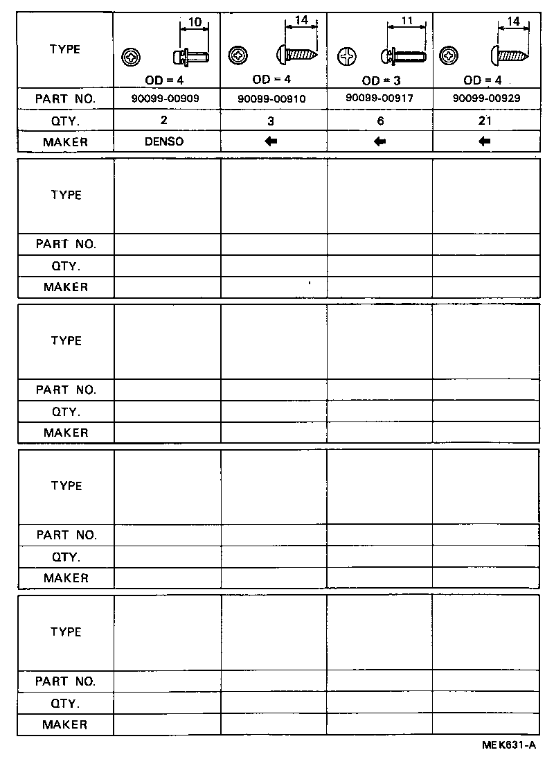 83131-24490 DIAL, METER, NO.1 product image