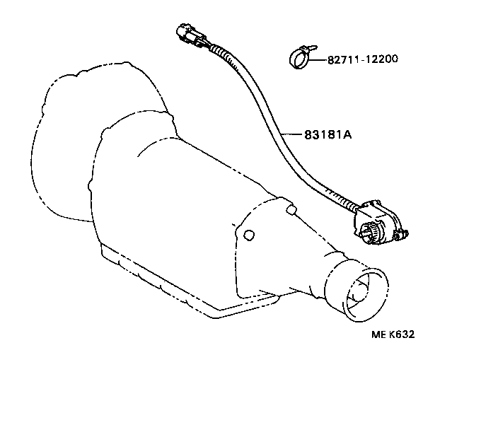 83131-24490 DIAL, METER, NO.1 product image