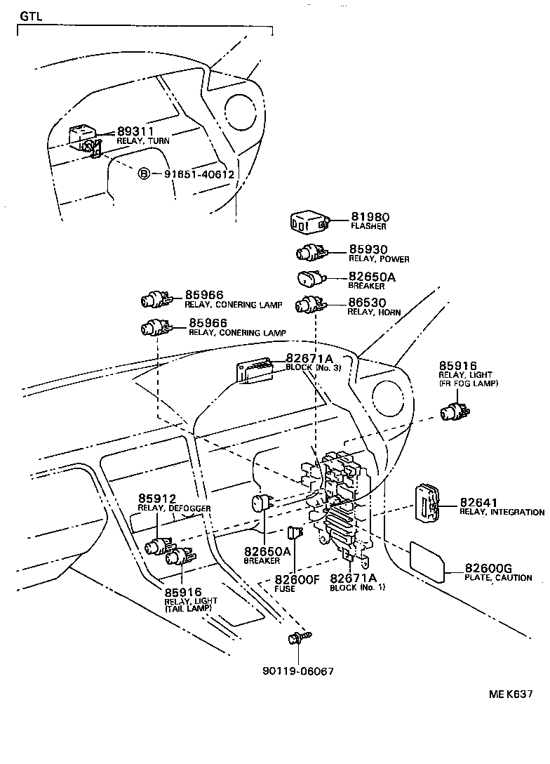 89420-24030 SENSOR, TURBO PRESSURE product image