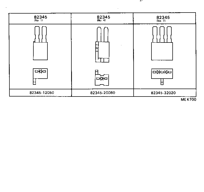 82151-32330 WIRE, FRONT DOOR, RH product image