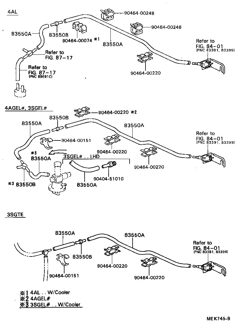 83132-1D520 CASE, COMBINATION METER product image