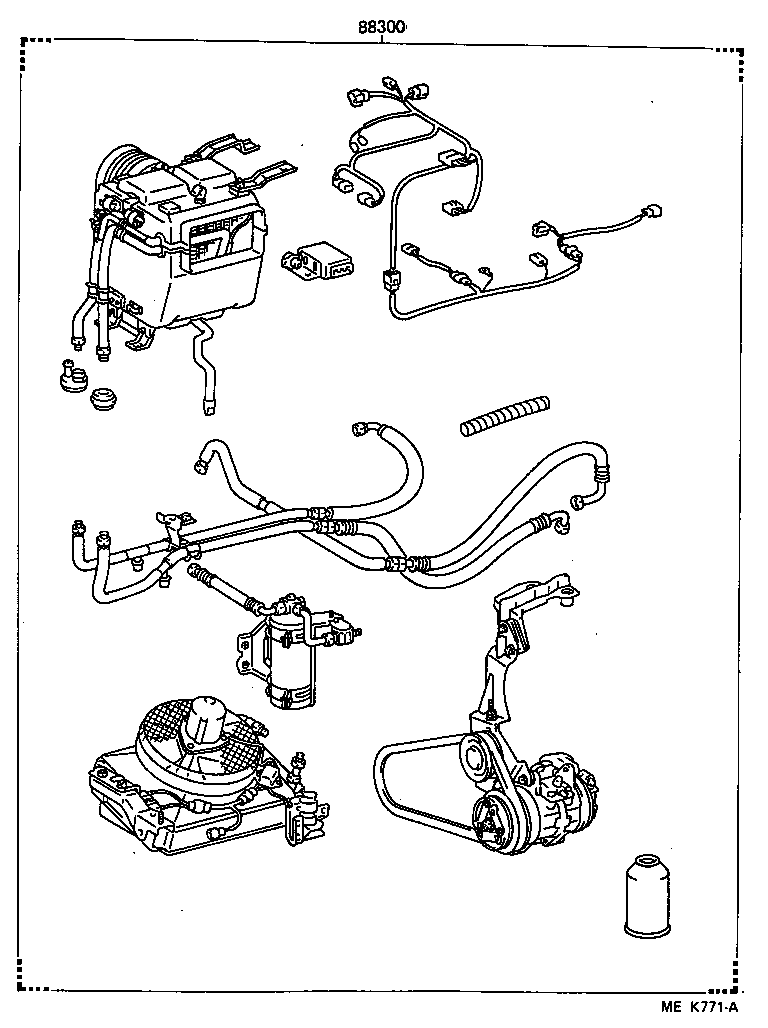 88300-26064 COOLER & ACCESSORY ASSY product image