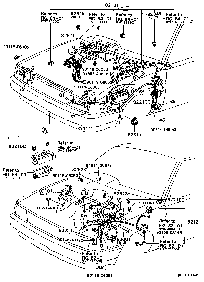 82121-16252 WIRE, ENGINE product image