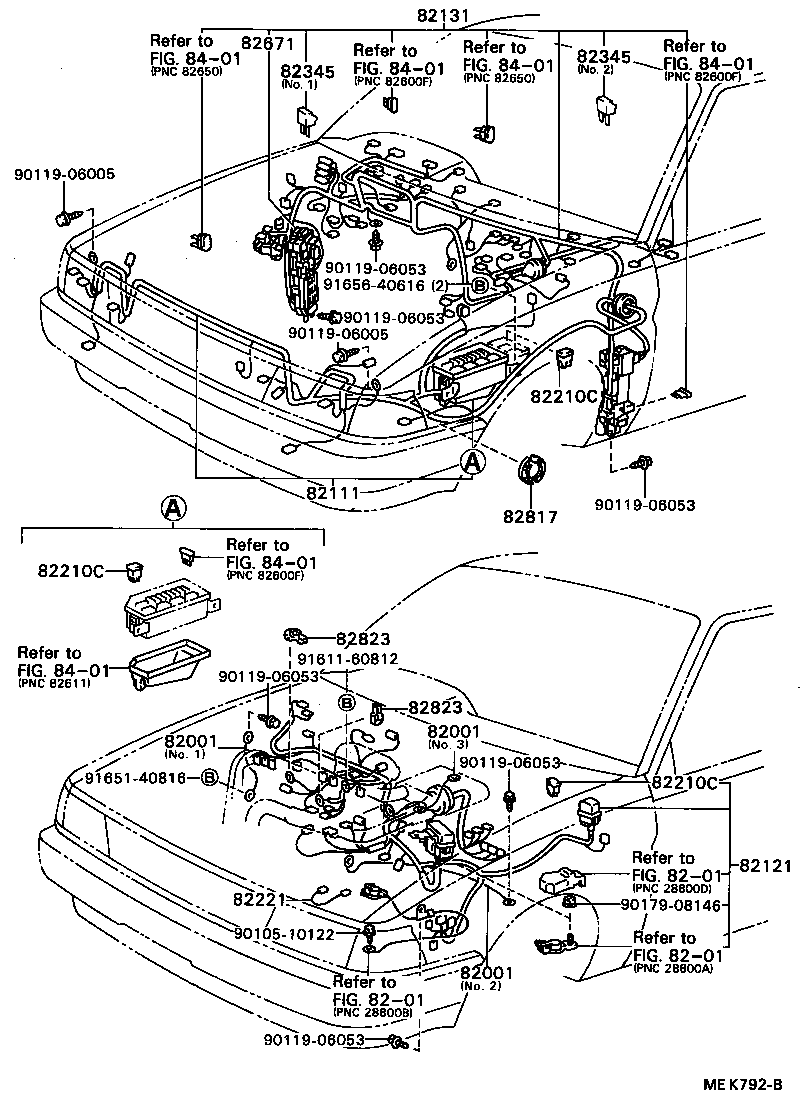 82121-16252 WIRE, ENGINE product image