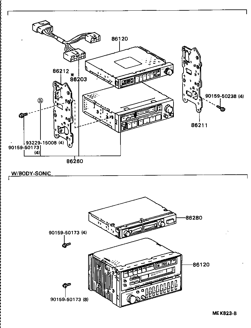 86022-19225 WIRE, RADIO product image