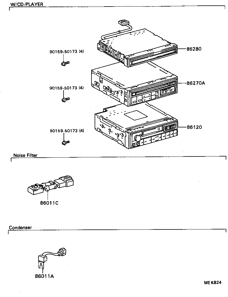 86022-19225 WIRE, RADIO product image