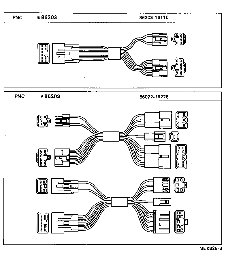 86022-19225 WIRE, RADIO product image