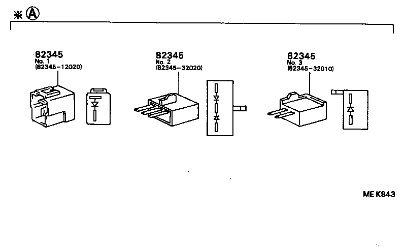 82121-20051 WIRE, ENGINE product image