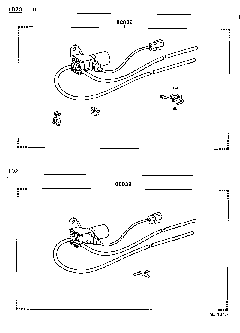 88830-87602 AIR CONDITIONER & ACCESSORY SUB-ASSY, NO.2 product image