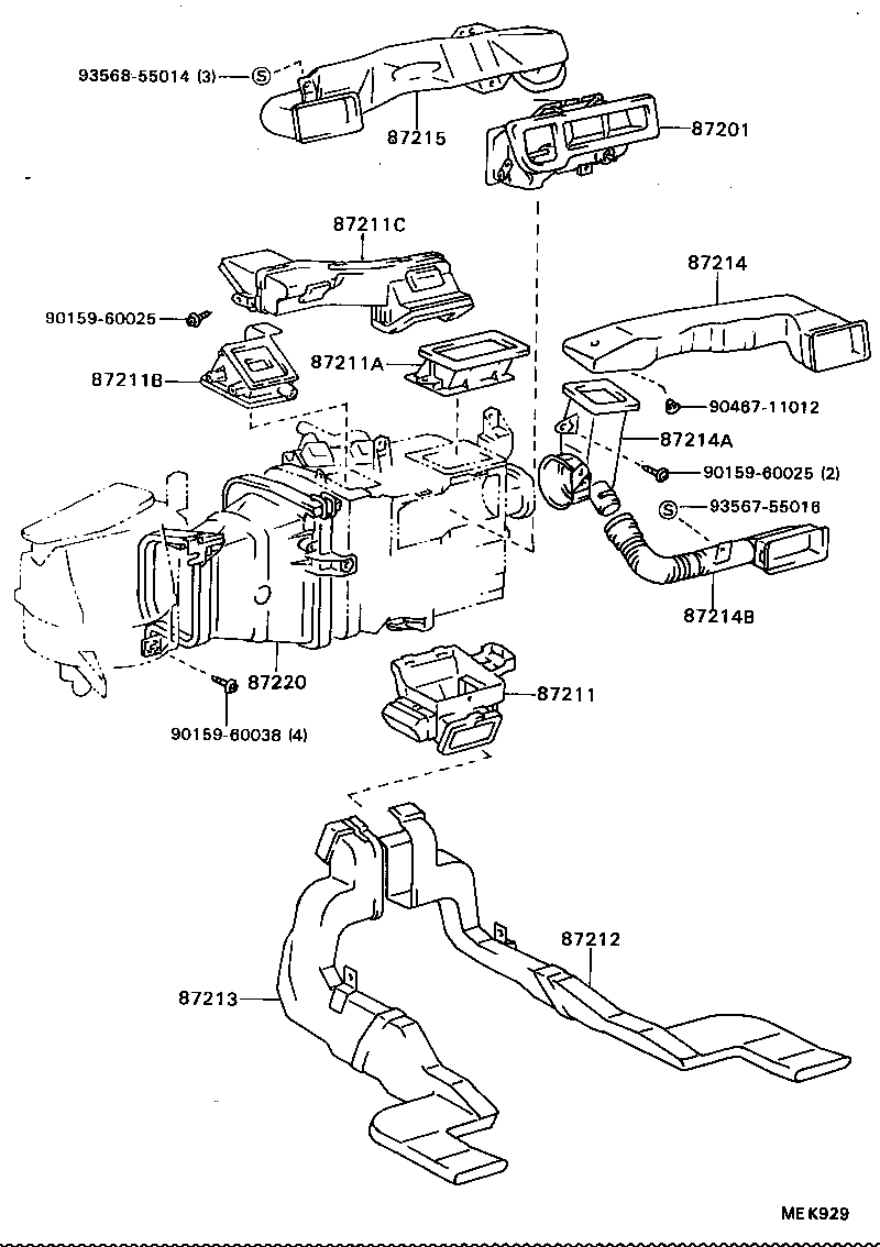 55905-32330 KNOB, HEATER CONTROL product image