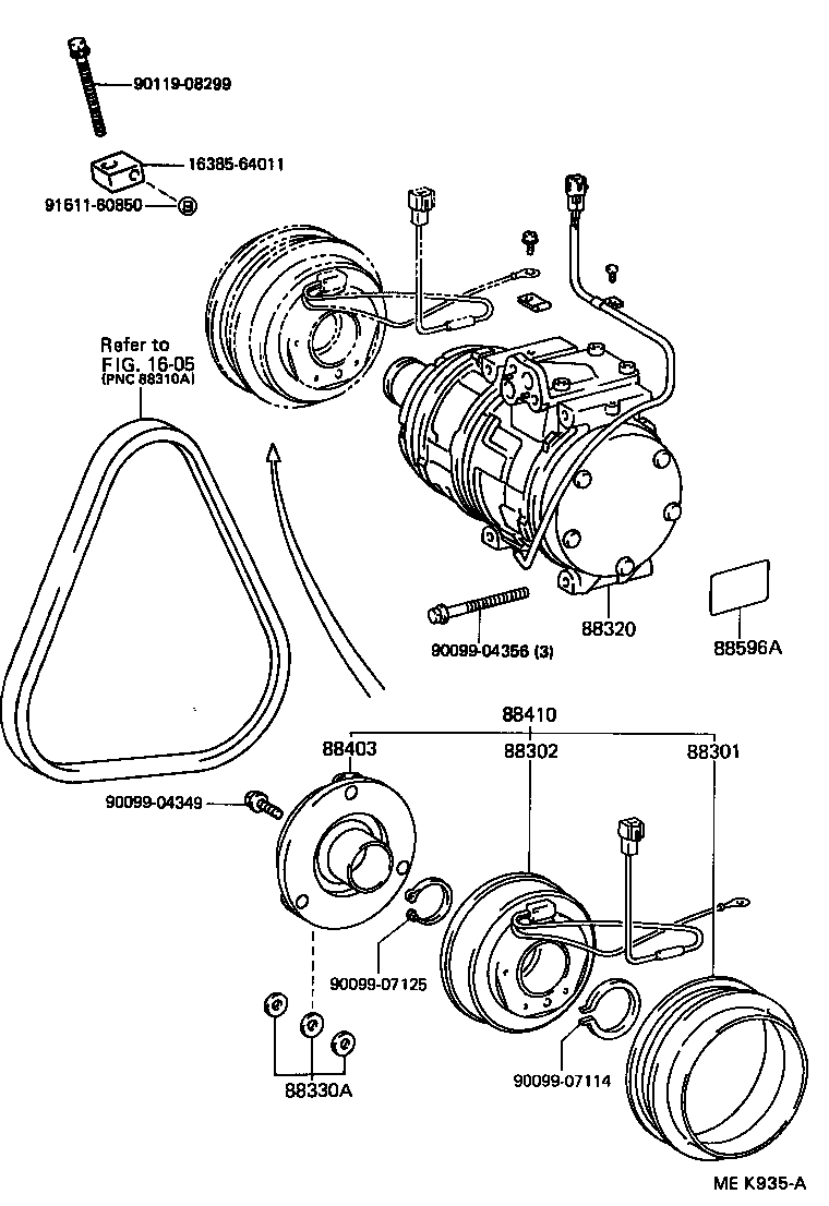 Toyota 88342-14021 PLATE SUB-ASSY, VALVE