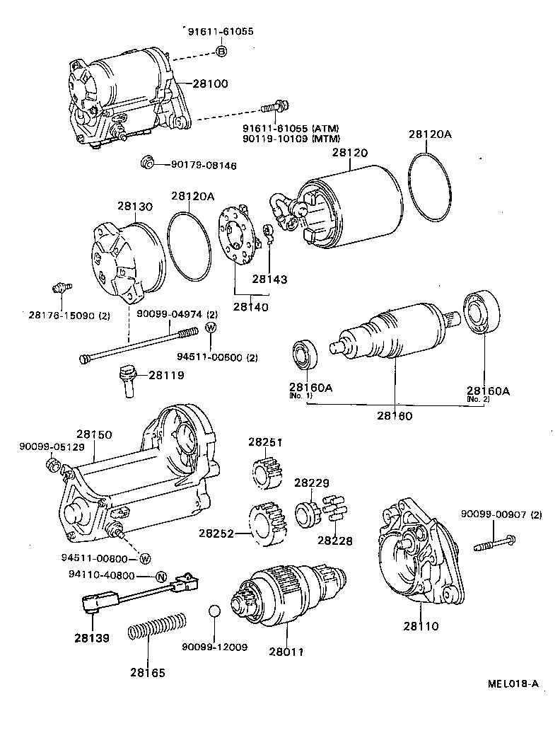 28115-74010 HOUSING ASSY, STARTER DRIVE product image