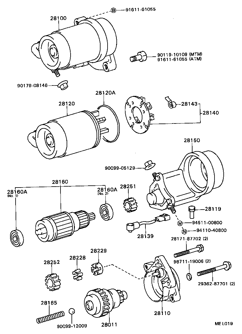 28115-74010 HOUSING ASSY, STARTER DRIVE product image
