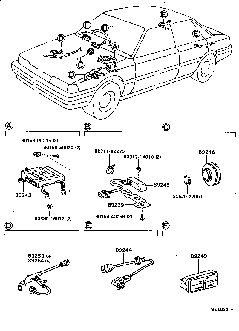 89249-32020 SWITCH, ABSORBER CONTROL product image