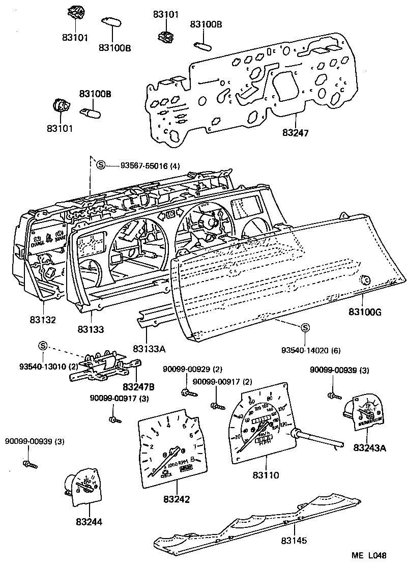 83243-32770 GAUGE SUB-ASSY, FUEL RECEIVER product image
