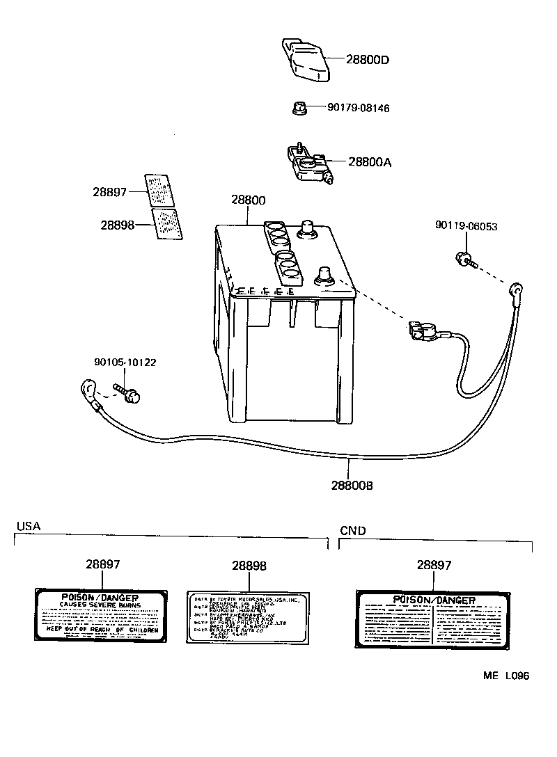 28800-42030 BATTERY product image