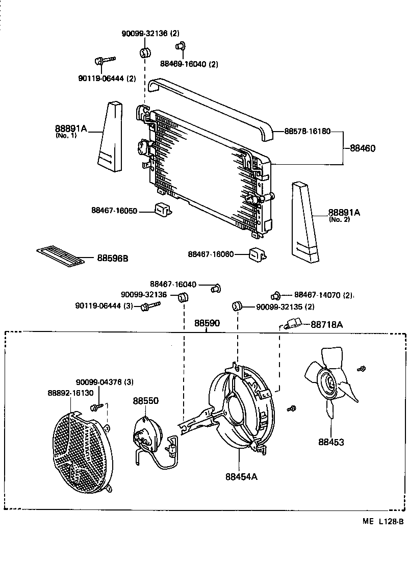 Toyota 88707-16010 PIPE SUB-ASSY, SUCTION