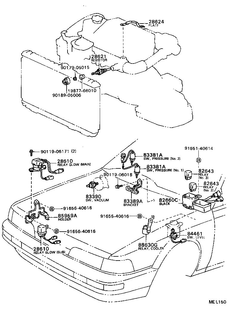 28624-64040 PLATE, CURRENT SENSOR product image