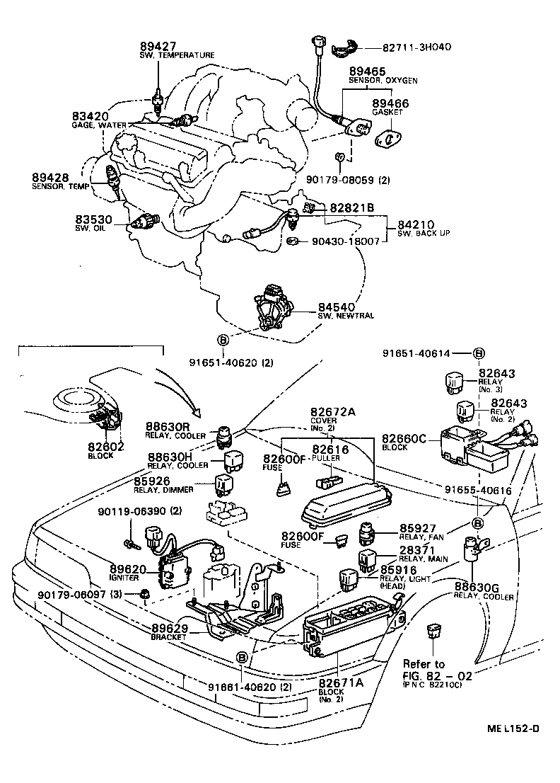 28624-64040 PLATE, CURRENT SENSOR product image
