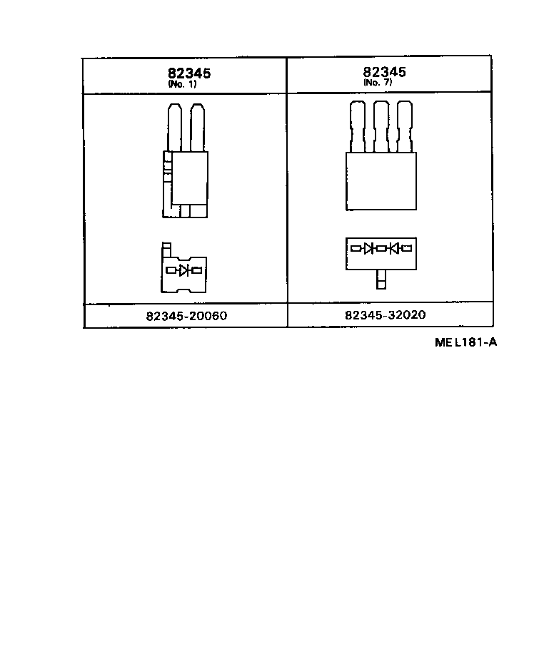82151-32600 WIRE, FRONT DOOR, RH product image
