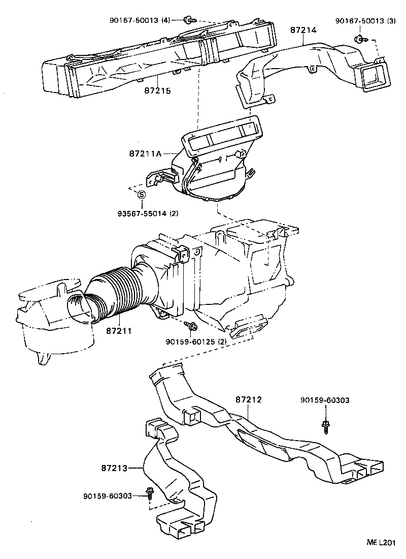 55907-16081 CABLE SUB-ASSY, WATER VALVE CONTROL product image