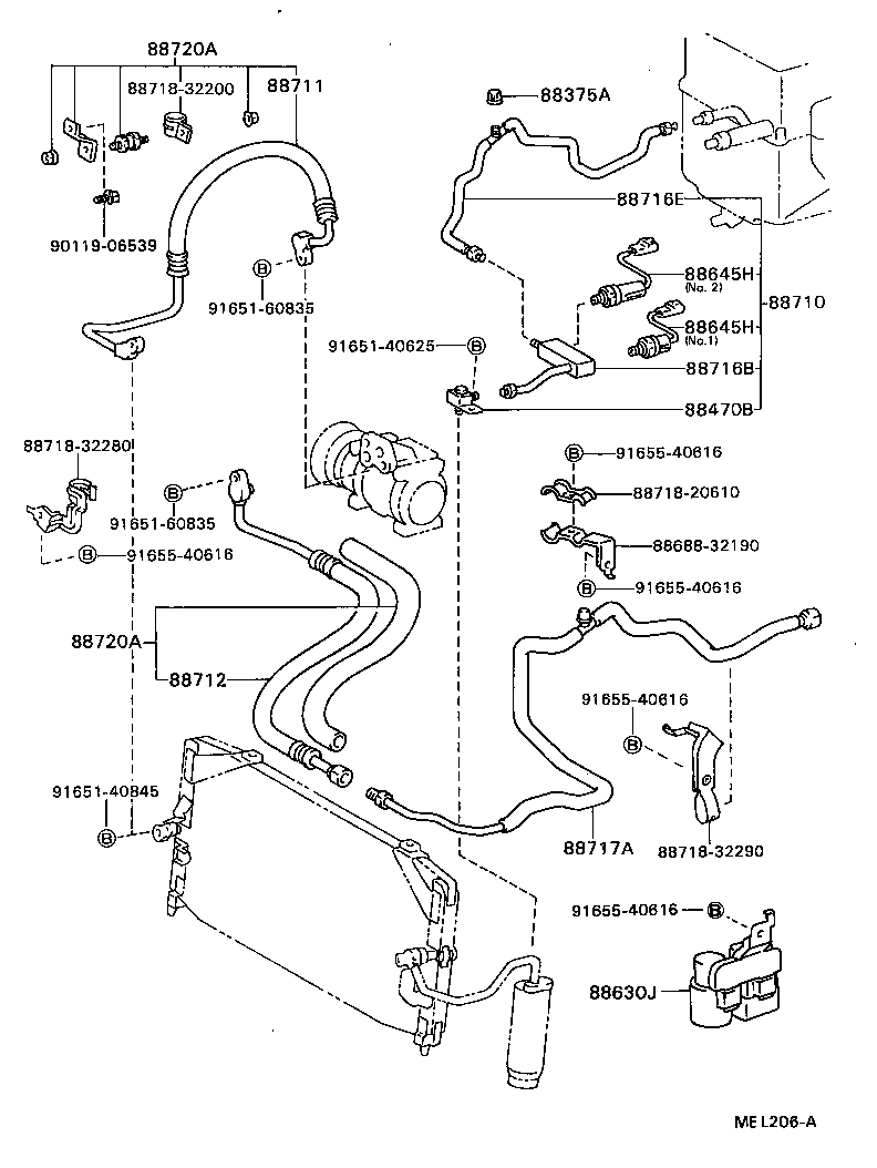 16370-64021 BLOWER ASSY, W/SHROUD product image