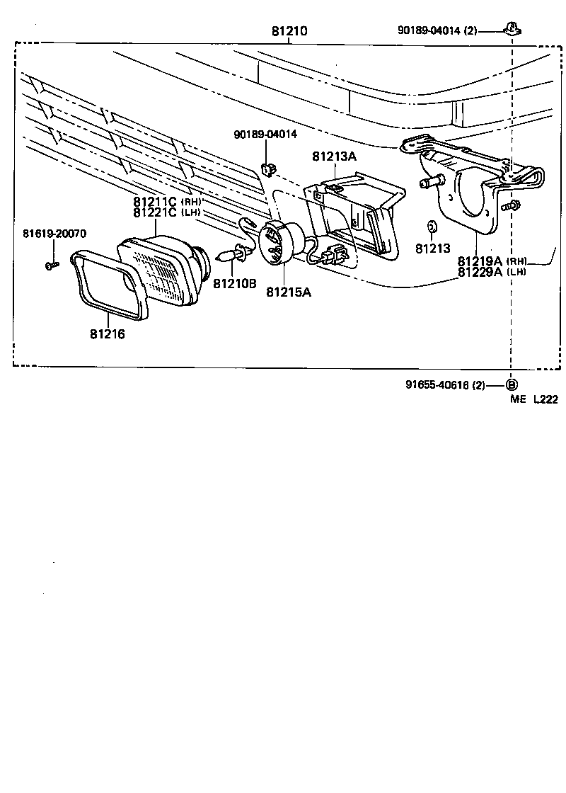 81210-14152 LAMP ASSY, FOG product image