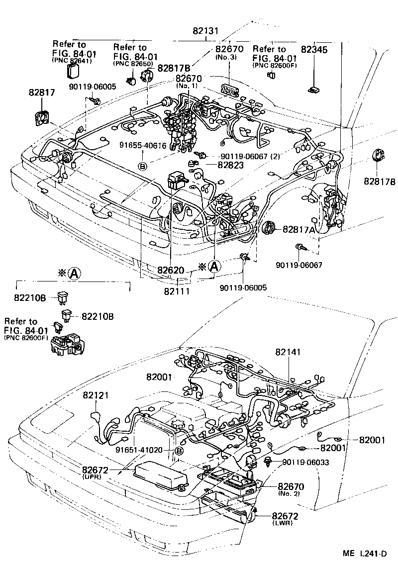 82121-14680 WIRE, ENGINE product image