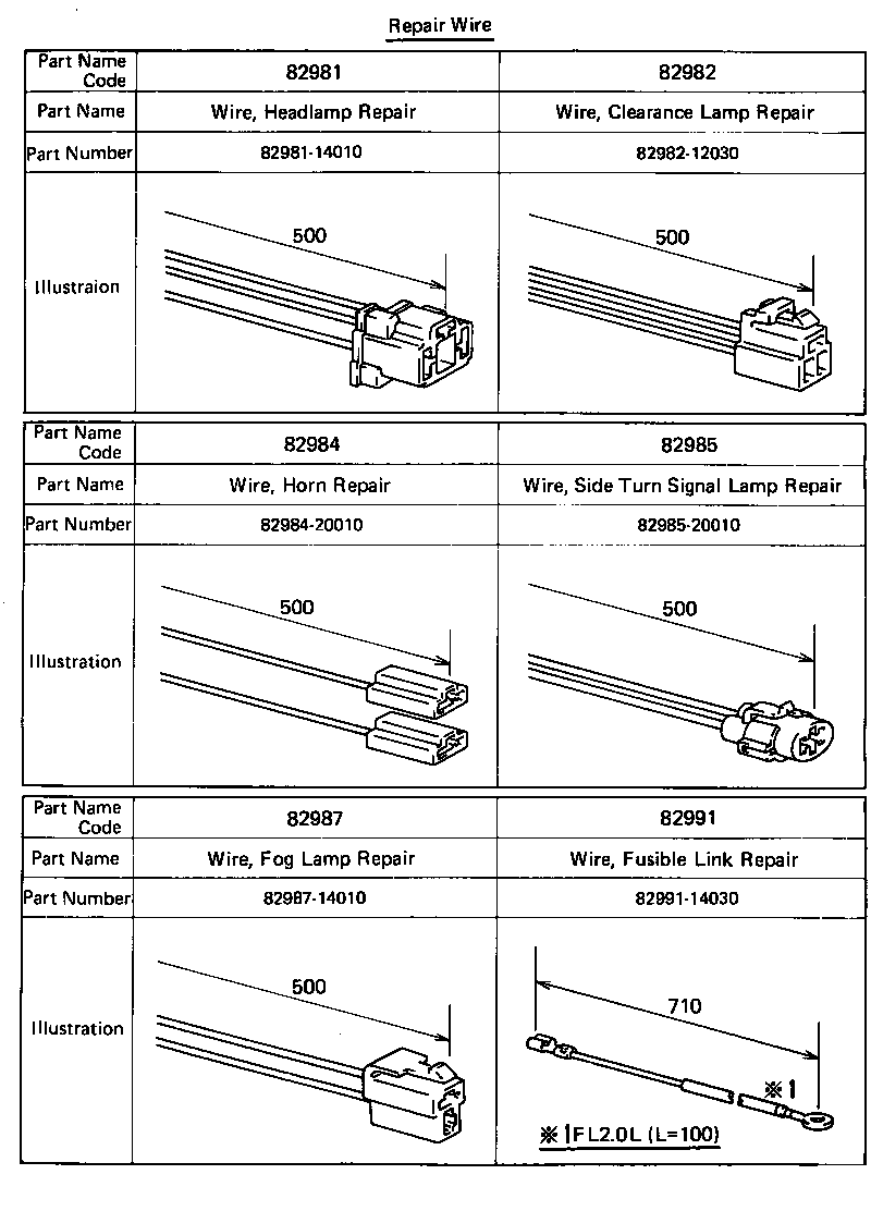 82121-14680 WIRE, ENGINE product image