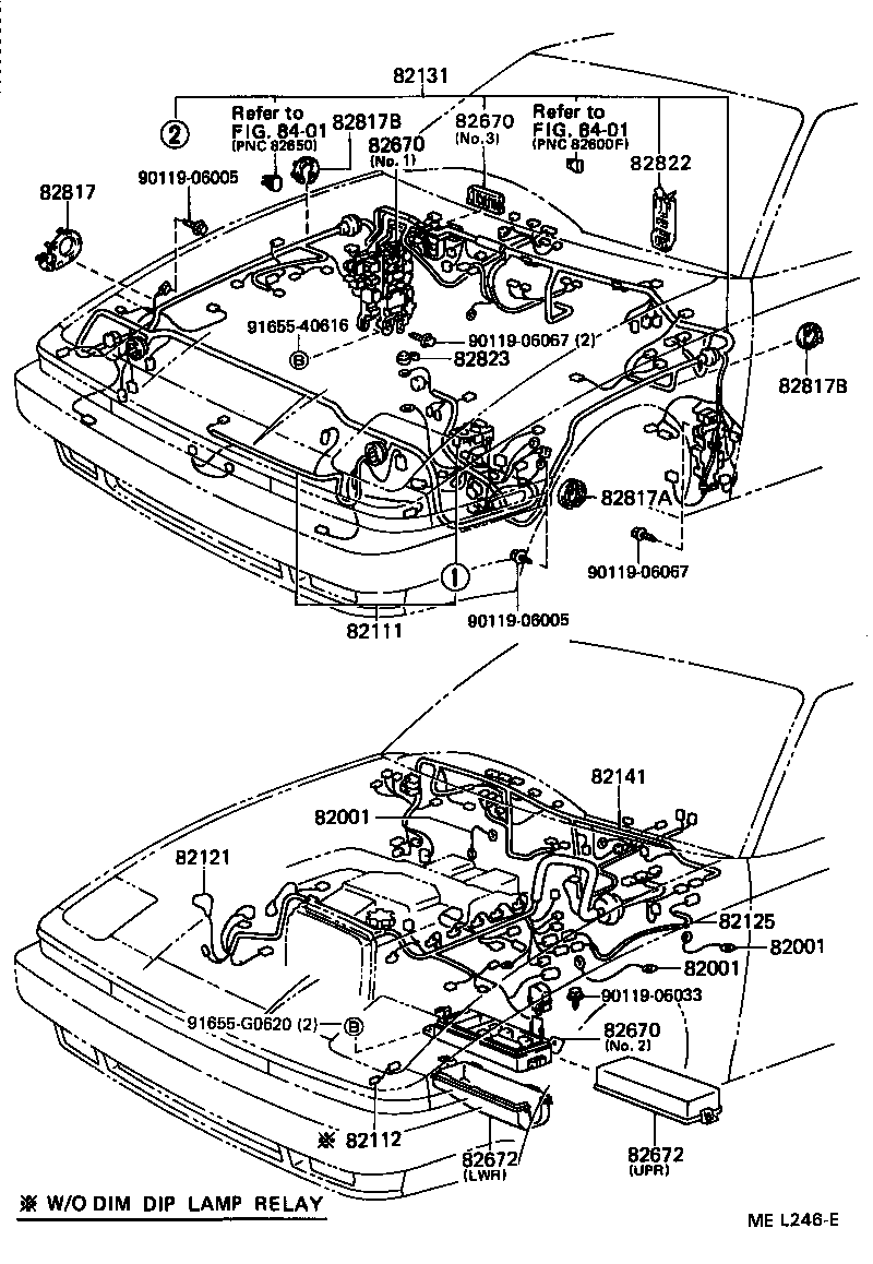 82121-14751 WIRE, ENGINE product image