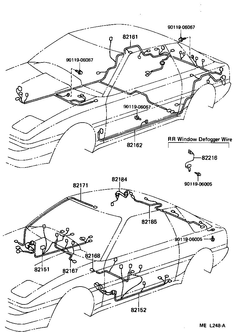 82121-14751 WIRE, ENGINE product image